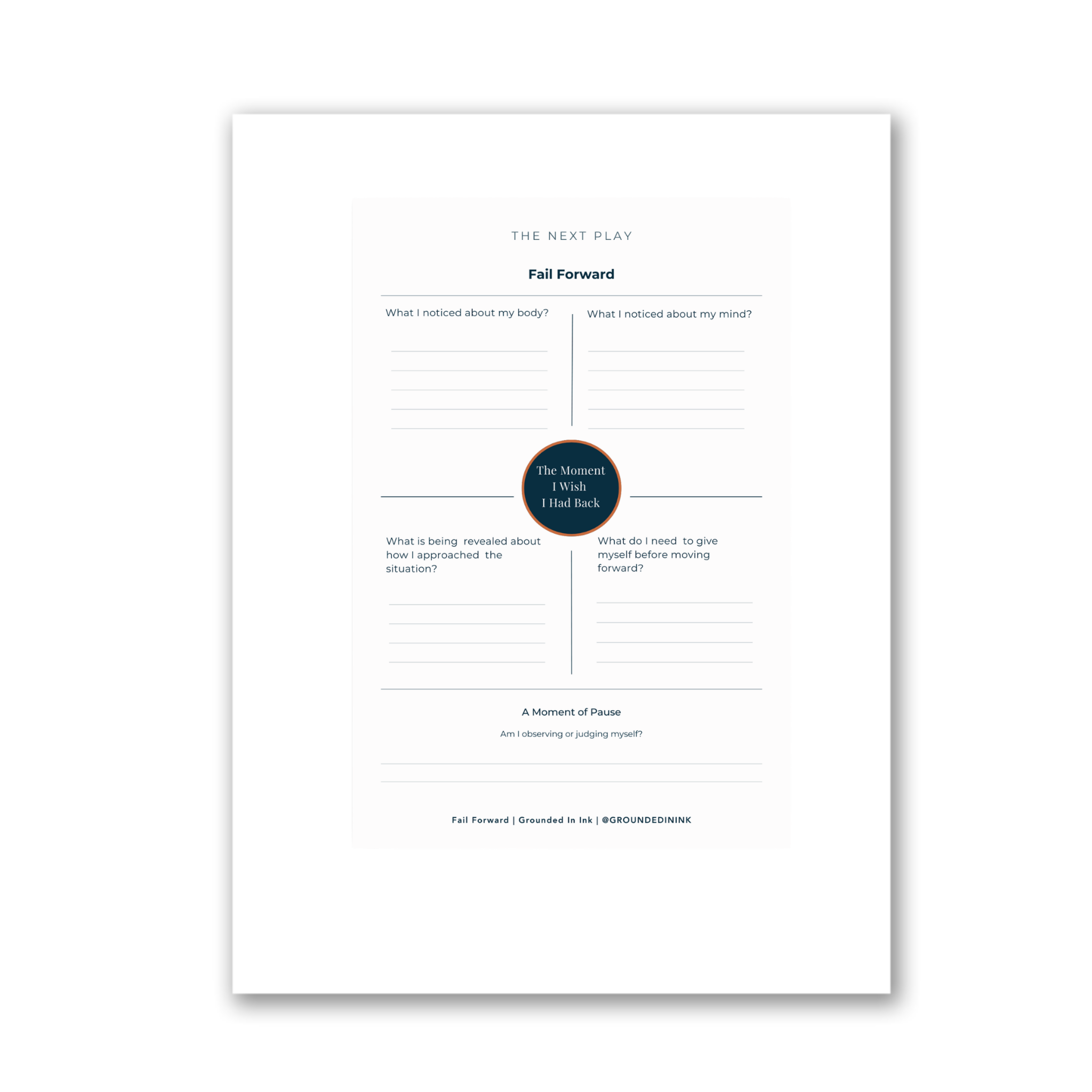 The Next Play Digital Mental Reset Playbook